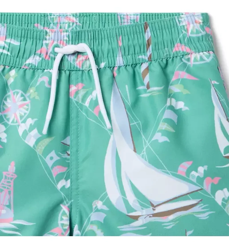 Sailboat Swim Trunk