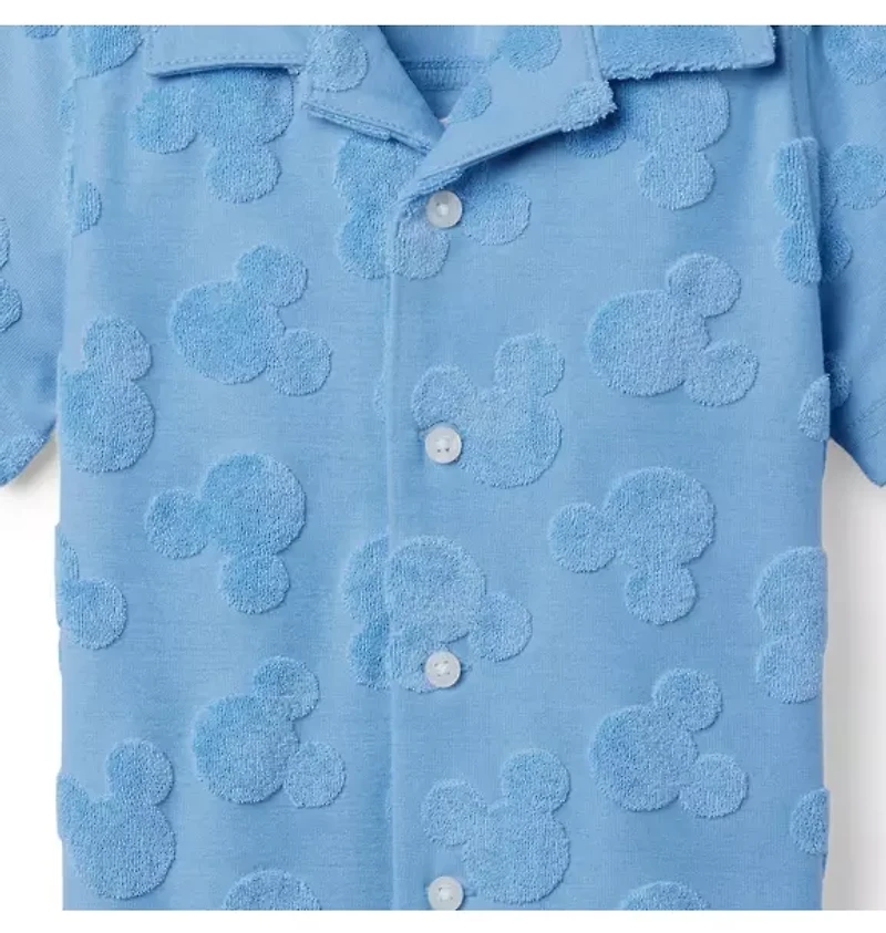 Disney Mickey Mouse Terry Cabana Shirt