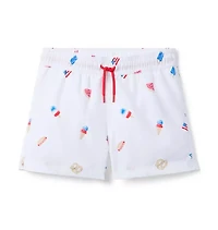 Americana Picnic Swim Trunk