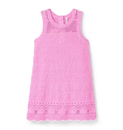 The Crochet Sweater Dress