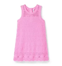 The Crochet Sweater Dress