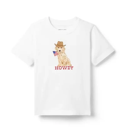 Cowboy Dog Tee