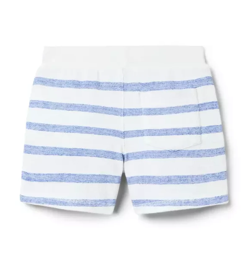 Striped Wave Patch Short