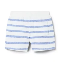 Striped Wave Patch Short