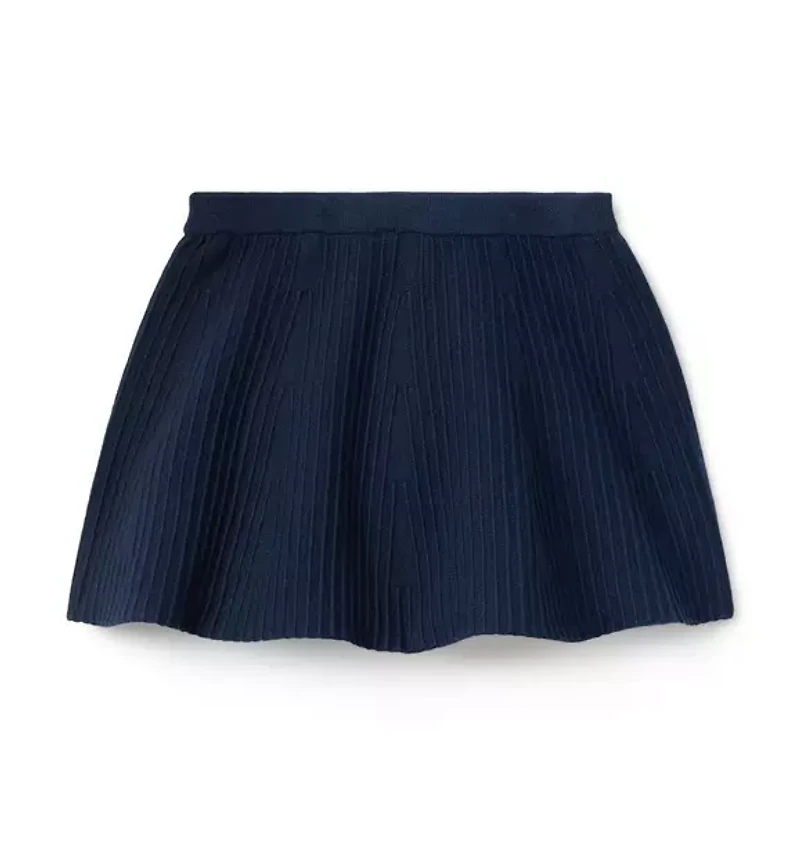 Ribbed Sweater Skirt
