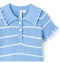 The Striped Polo Dress