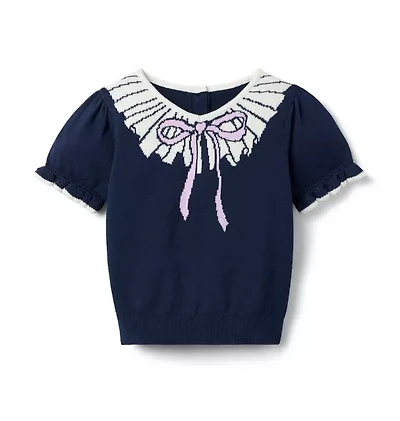 The Collar Sweater Top