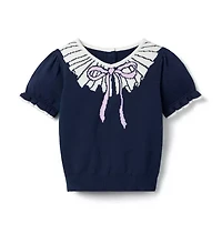 The Collar Sweater Top