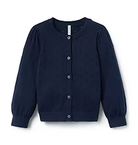 The Pointelle Cardigan