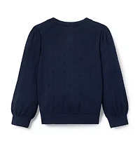 The Pointelle Cardigan