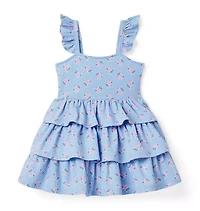 Floral Tiered Dress