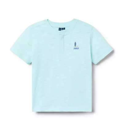 Surfboard Henley Tee