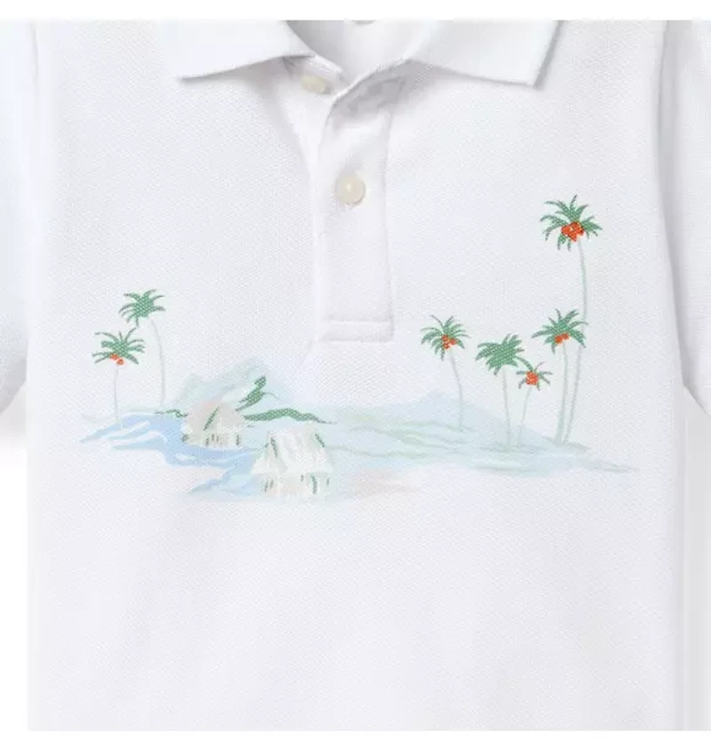 The Island Pique Polo