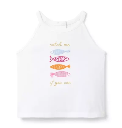 Fish Halter Top