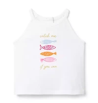 Fish Halter Top