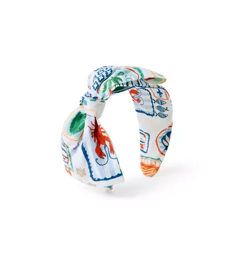 Nantucket Coast Bow Headband
