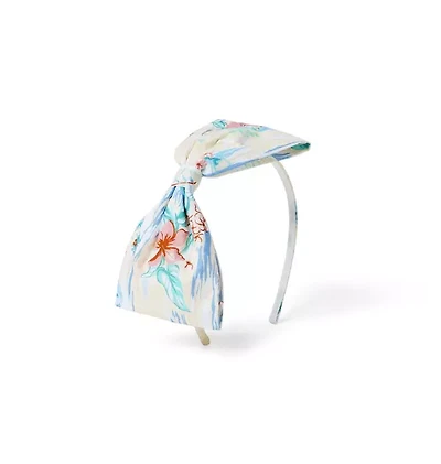 Island Floral Bow Headband