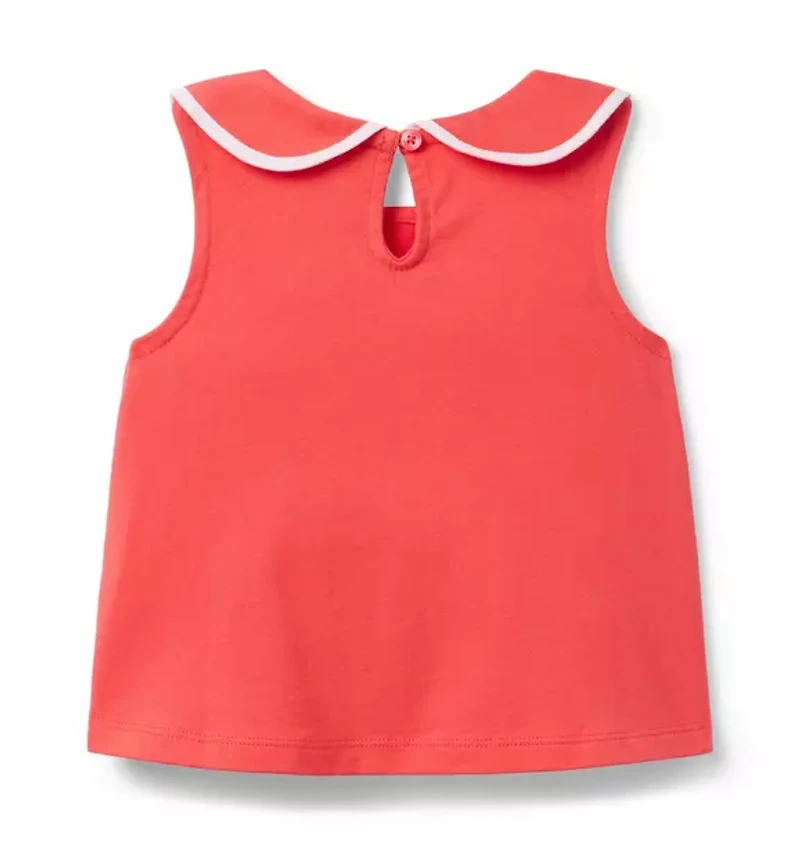 Bow Collared Top