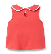 Bow Collared Top