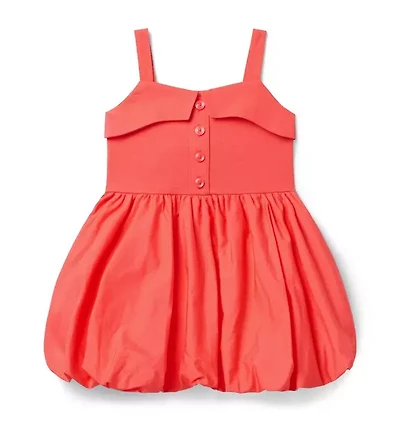 Sweetheart Bubble Hem Dress