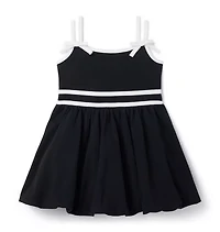 The Bow Bubble Hem Dress