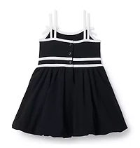 The Bow Bubble Hem Dress