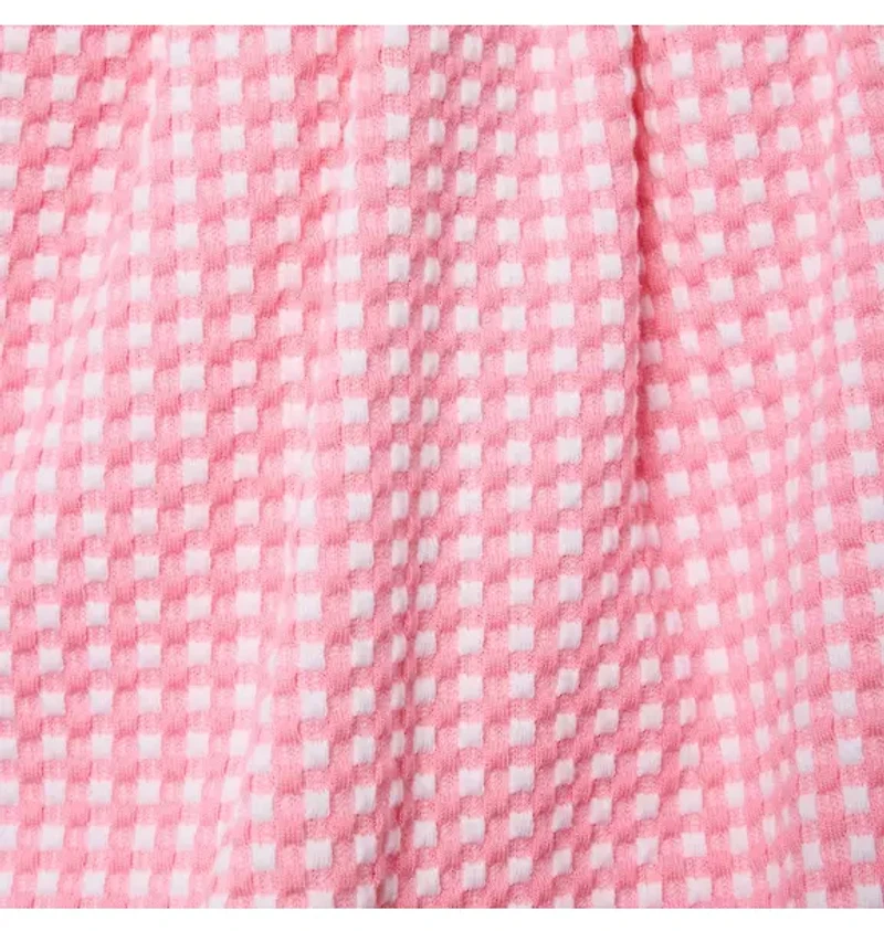 Gingham Bubble Hem Dress