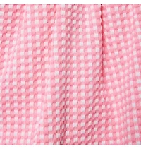 Gingham Bubble Hem Dress