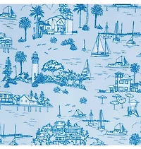 Baby Island Toile Rash Guard Swimsuit