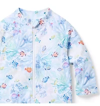 Baby Coral Reef Rash Guard Swimsuit