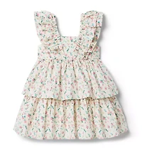 Ditsy Floral Tiered Dress