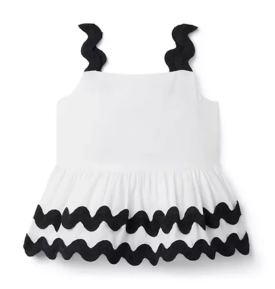 Ric Rac Peplum Top