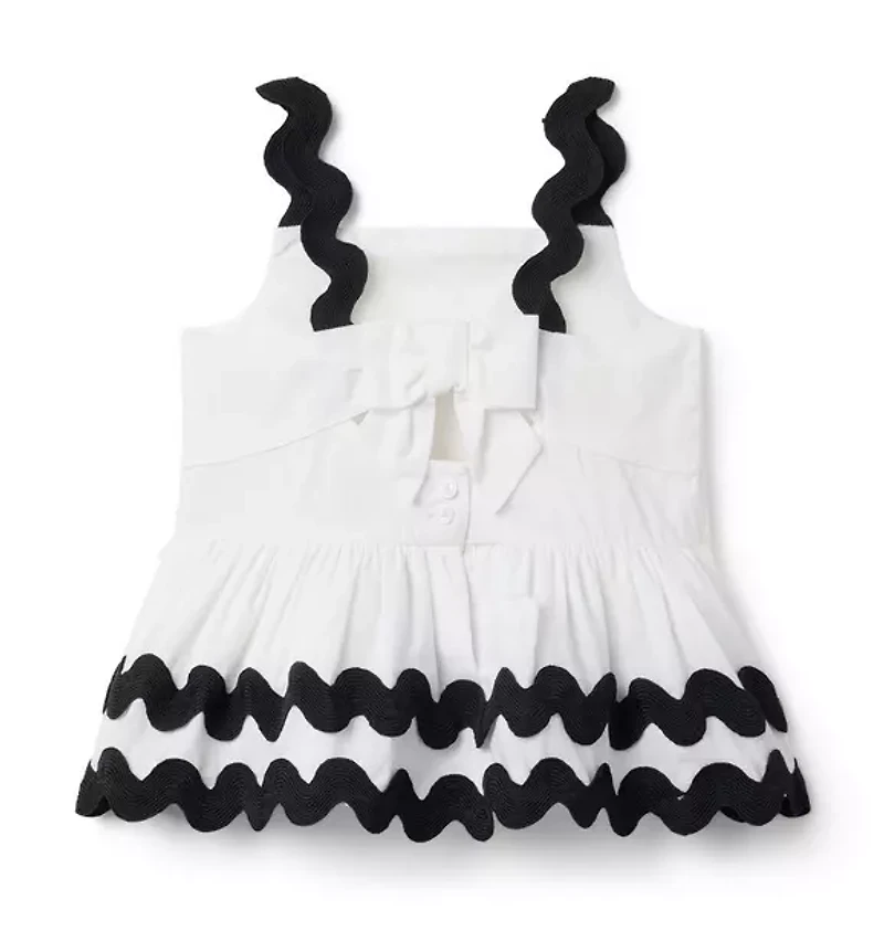 Ric Rac Peplum Top