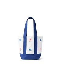 Embroidered Lobster Tote