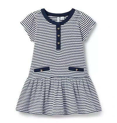 Striped Dropwaist Dress