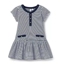 Striped Dropwaist Dress