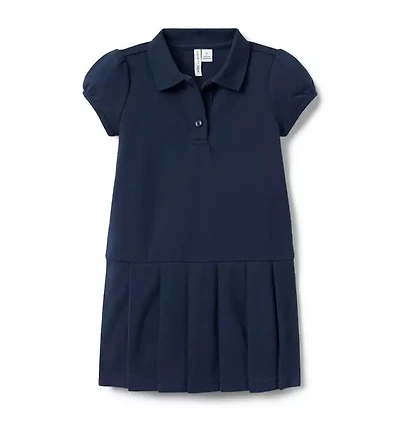 The Puff Sleeve Polo Dress