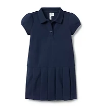 The Puff Sleeve Polo Dress