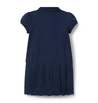 The Puff Sleeve Polo Dress