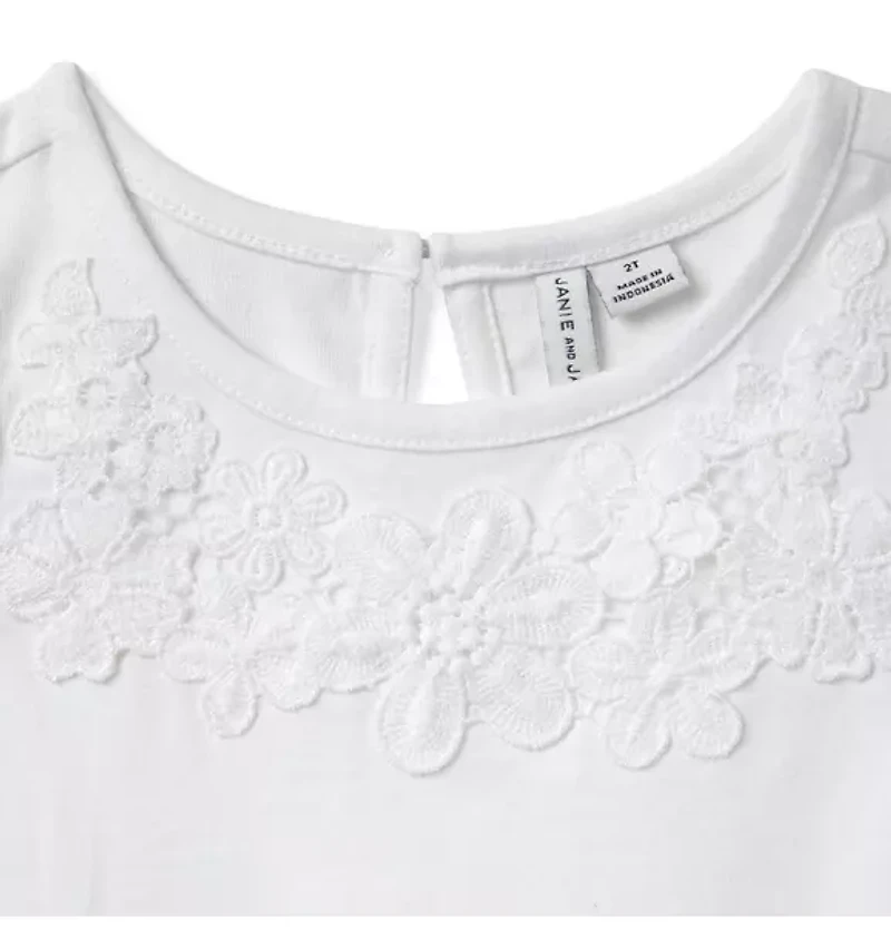 Flower Peplum Top