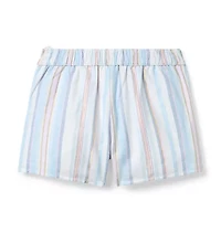 Striped Belted Short