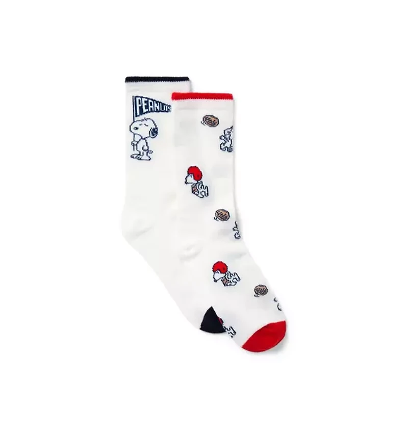 PEANUTS™ Snoopy Football Sock 2-Pack
