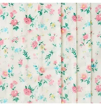 Ditsy Floral Pintuck Top