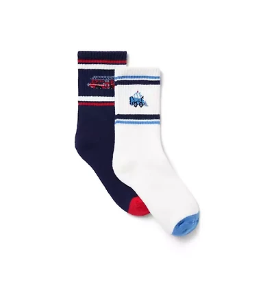 Truck Crew Sock 2-Pack
