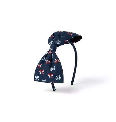 Bow Print Headband