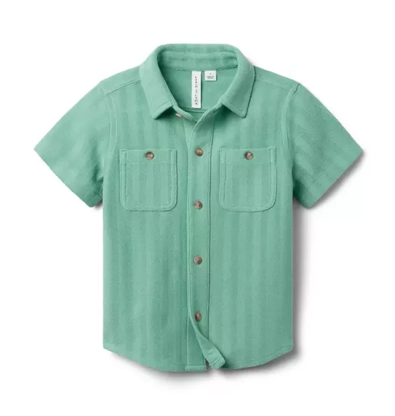 Herringbone Jacquard Shirt