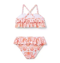 Seaside Ruffle 2-Piece Swimsuit