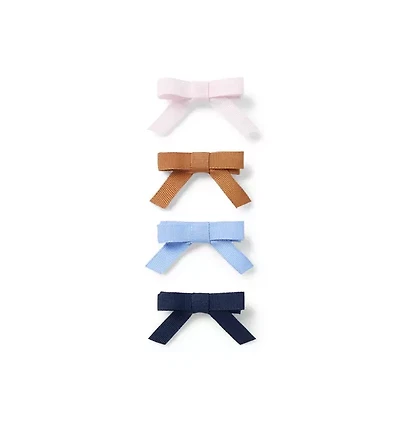 Bow Barrette Set