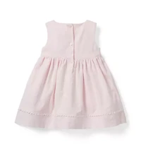 Baby Lace Trim Corduroy Dress