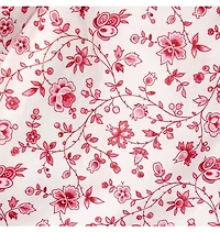 Ditsy Floral Bow Collared Top